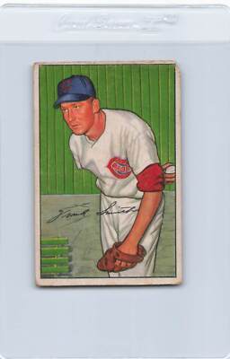 1952 Bowman #186 Frank Smith Reds Poor *DA-B6527