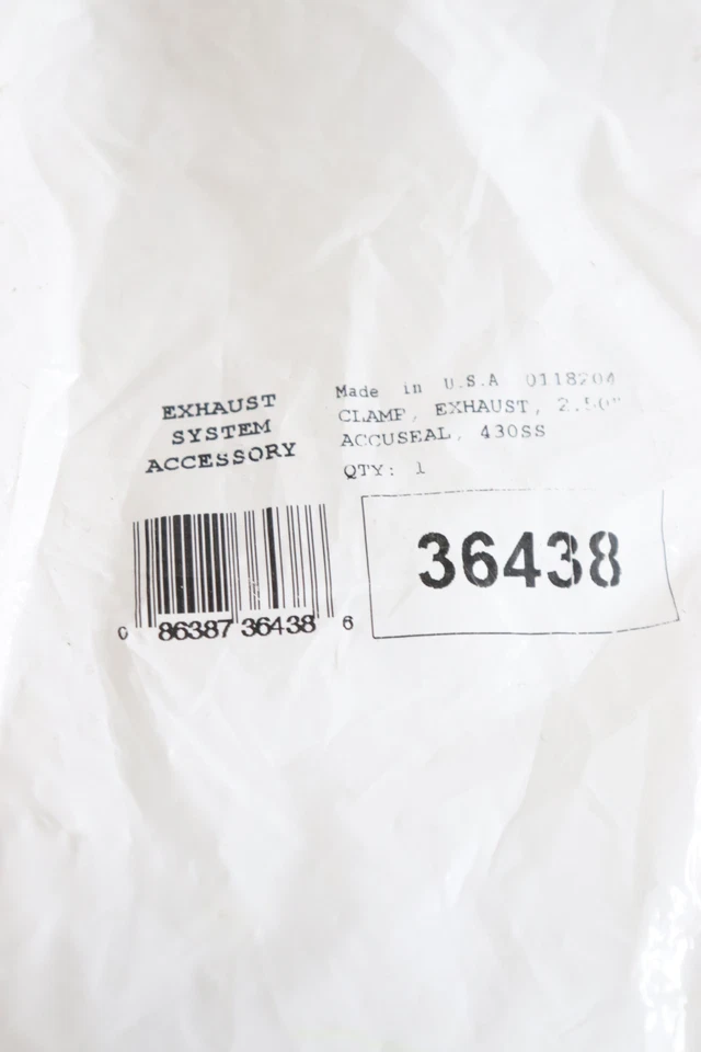 Banda de abrazadera de hardware Dynomax 36438 Foto 3 de 3