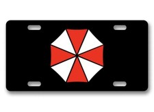 Umbrella Corporation Logo Custom License Plate Car Tag