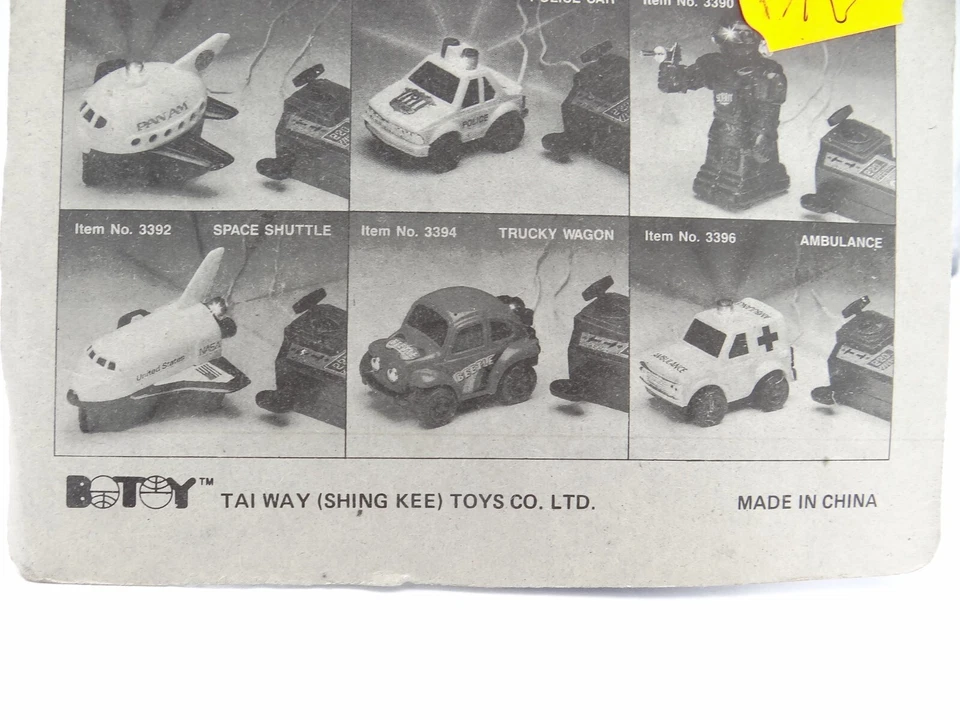 Mini Kid Remote Control Battery Operated Vintage Spielzeug Roboter 90er NEU OVP - Bild 4 von 4