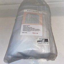 Garment Bag Covers 24''X60'' Lightweight PEVA White Bags Pack of 6 1 Is Damage