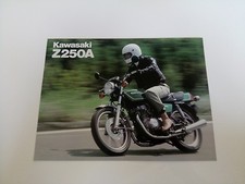 Kawasaki Z250A 1980 Brochure Flyer Brochure Folder Catalog
