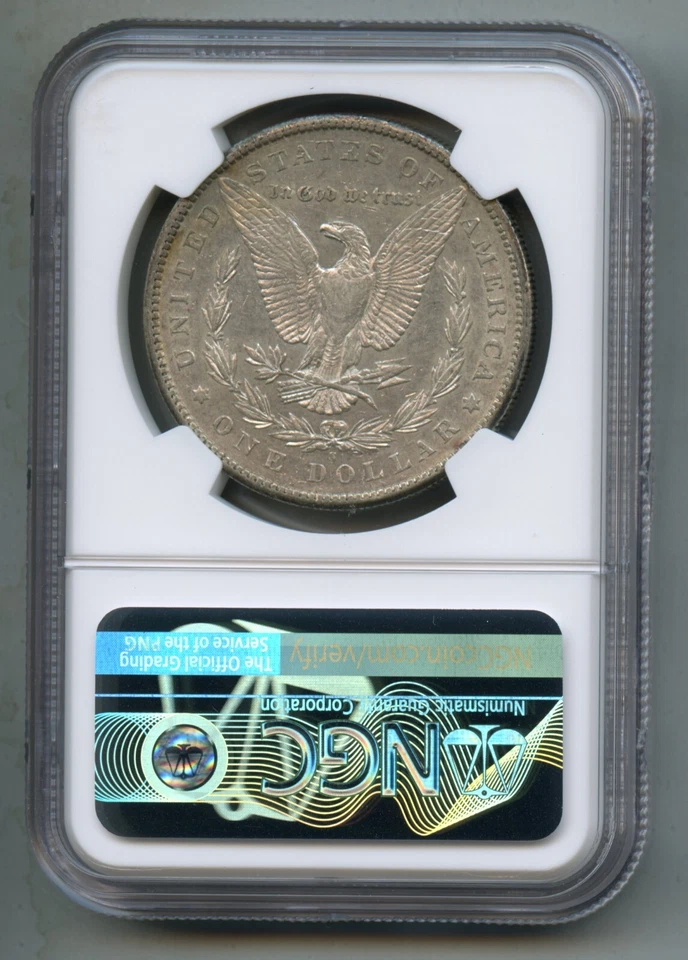 1898 S Morgan Silver Dollar NGC AU 55 - Image 2 of 4