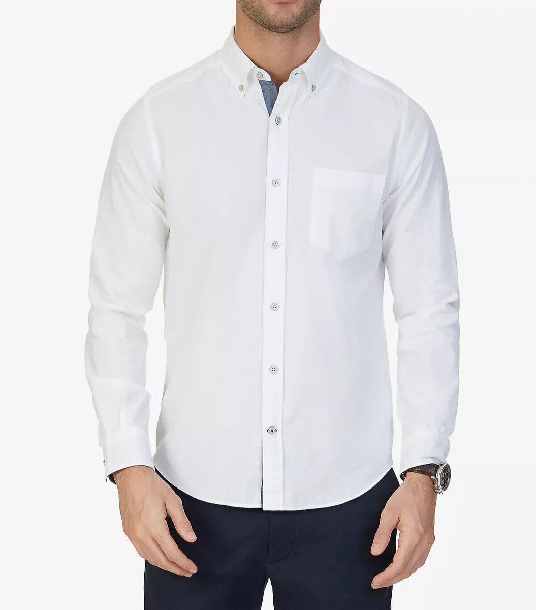 Ebay George Classic Fit Dress Shirt Light Gray Cotton Pique Dress Shirt He  Spoke Style