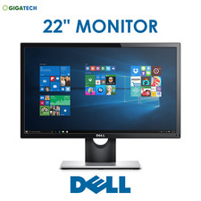 Cheap Dell 22" LCD TFT PC Movie Gaming CCTV VGA Monitor