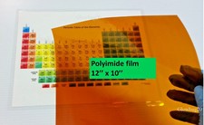 Polyimide Kapton Film 5mil. , size 10'' x 12''  254mm x 304mm 
