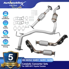 Front Rear Left Right Catalytic Converter FOR 2005-2011 Toyota Tacoma 4.0L 4WD