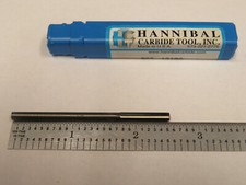 .1518" 4 Flute Hannibal Carbide Reamer, 1 Pc, Made in USA