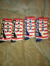 Lot Of Four Trump Maga Crew Socks Unisex One Size Fits All