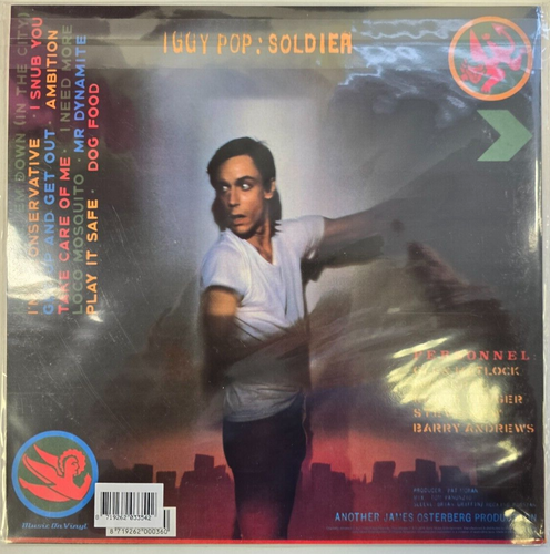 Iggy Pop – Soldier LP Album vinyl record 180gram reissue 2024 on MOV - Picture 2 of 13