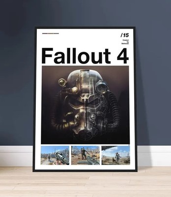Fallout 4 Poster, Fallout 4 Print, Fallout Poster