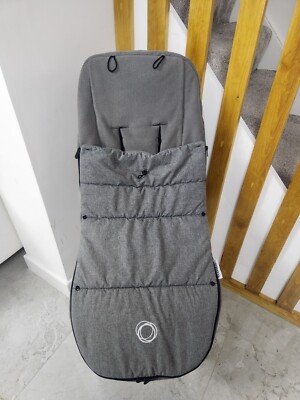 Bugaboo Grey Melange Fußsack Esel Biene Kameleon Fuchs Luchs Schmetterling Libelle **