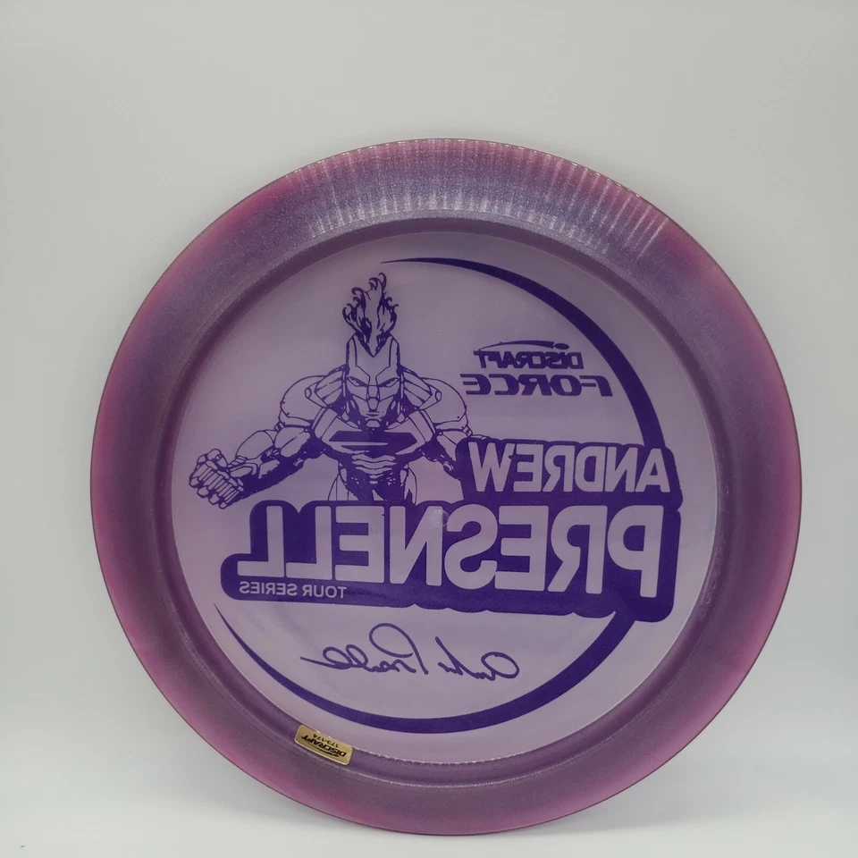 Discraft Force Andrew Presnell Tour Series Purple/Purple Stamp 174g - Image 2 of 2