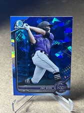 Zac Veen - 2022 Bowman Sapphire Chrome Base Prospect Rockies BCP-13