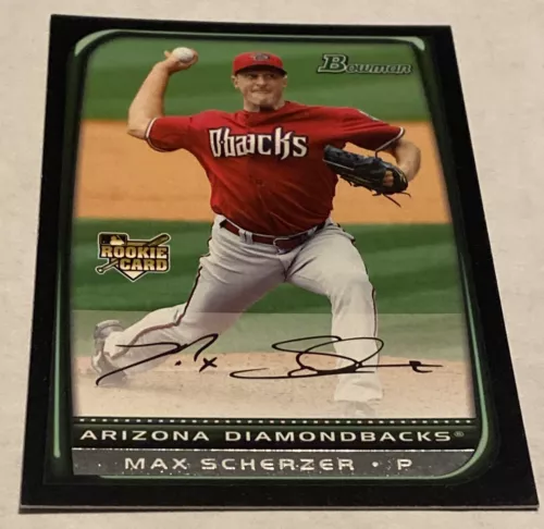 2008 Bowman Draft - MAX SCHERZER - Rookie Card #BDP33 - RC