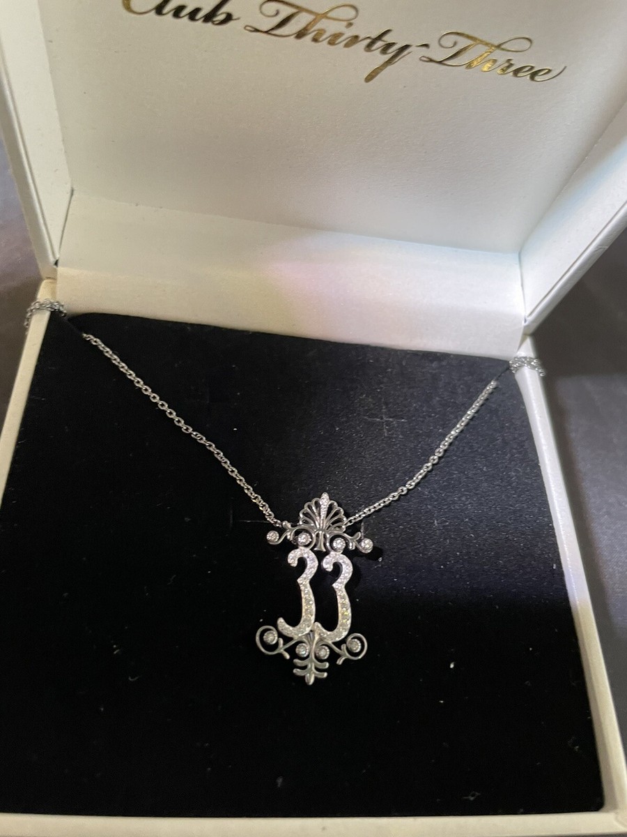 Disneyland Club33 scroll necklace | eBay