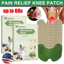 12-60x Knee Patches Herbal Heat Patches for Joint Back Shoulder Neck Pain Relief