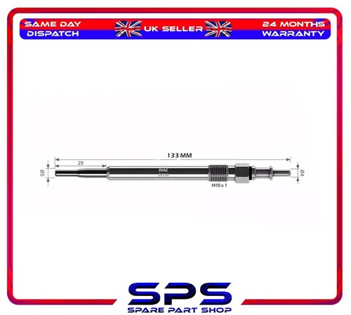 4X Glow Plugs 7V For Mercedes C 200 C220 CDI E200 E220 CDI A0011595601 - Picture 2 of 6