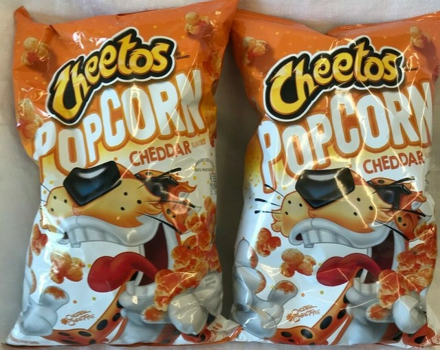 cheetos cheddar cheese popcorn