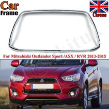 FOR MITSUBISHI ASX 2013-2016 FRONT BUMPER GRILLE RADIATOR CHROME FRAME SURROUND