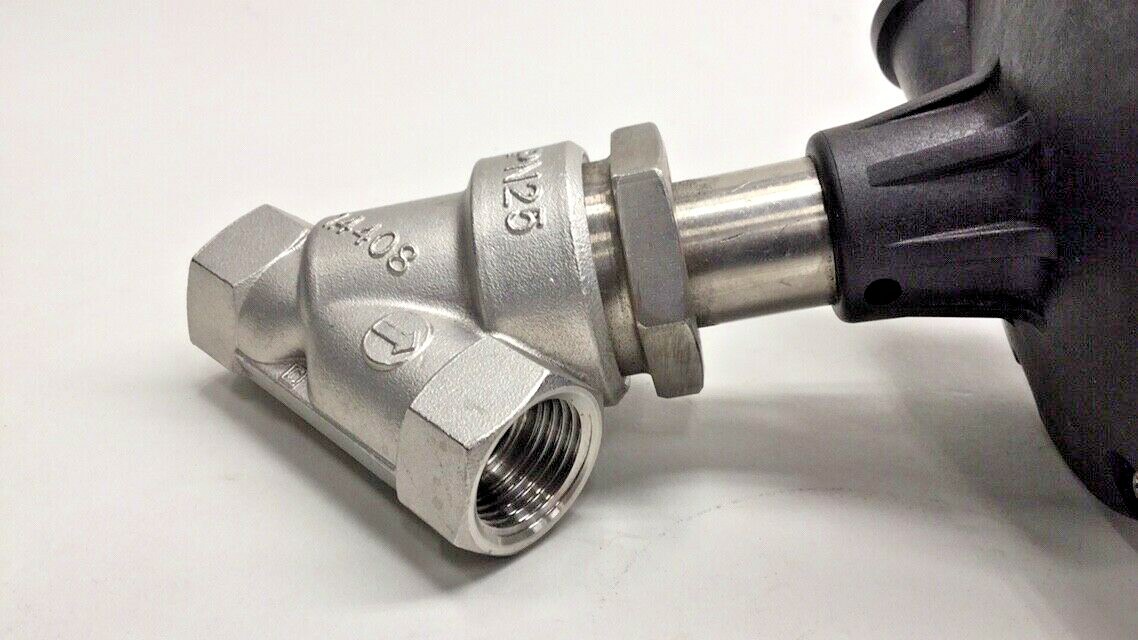 Gemu 554 15D 137 51 1 Angle Seat Globe Valve Pneumatic 2030568