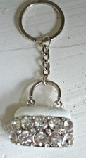 LISBETH DAHL, Schlüsselanhänger  * Tasche / Handtasche / Bag * Strass - Steine