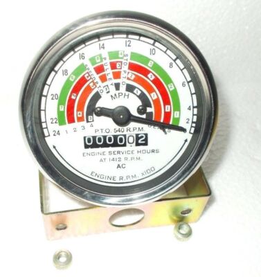 Anti Clock Wise Fordson Super Major 1964 Tachometer - 80 mm fitment Size
