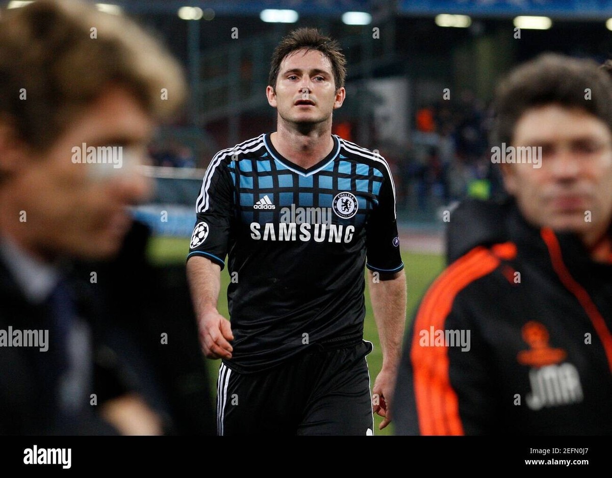 MEN'S FC CHELSEA 2011/2012 LAMPARD #8 UEFA SOCCER FOOTBALL SHIRT