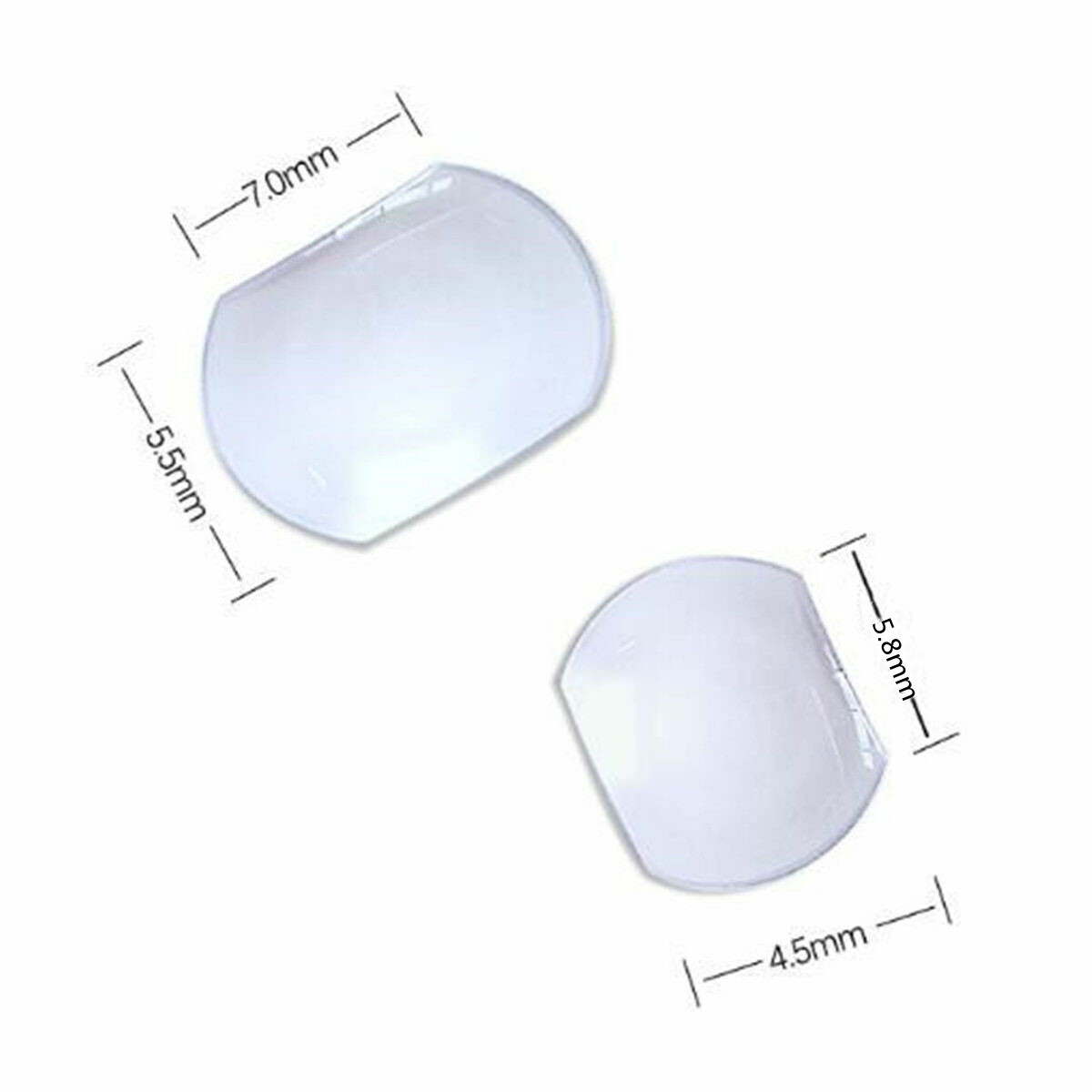 Sapphire Magnifier Lens for Date Window Watch Crystal Glass Glue Magnify eBay
