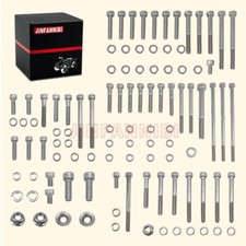Engine Stainless Steel Bolt Screw Kit for Honda Sportrax 400 TRX400EX 1999-2008