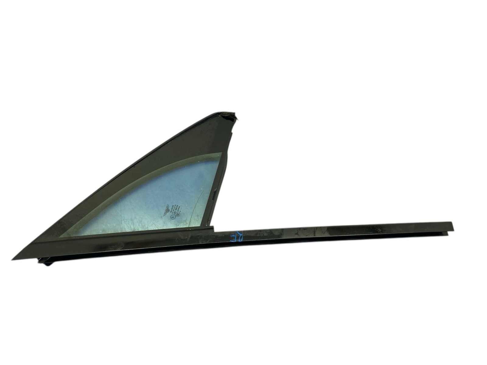 2016-2020 BENTLEY BENTAYGA OEM RH FRONT RIGHT DOOR VENT CORNER WINDOW GLASS