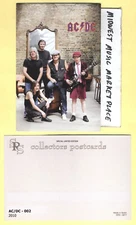 AC/DC - Unused 6" x 4" Limited Edition Vintage Postcard - SRS 5877 - 002