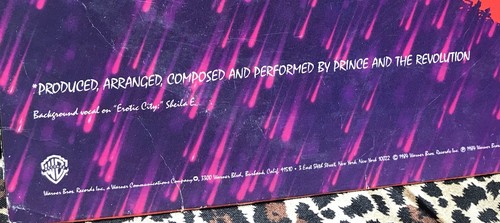 PRINCE & THE REVOLUTION, LET’S GO CRAZY, 12” VINILO SENCILLO, 45 rpm, 1984 ¡con funda! - Imagen 8 de 22
