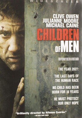 Children of Men with Clive Owens (WS DVD) You CHOOSE WITH OR WITHOUT A CASE