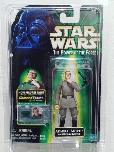 Star Wars Kenner Potf2 Admiral Motti Commtech Chip Action Figure ~ Misp - 第 1/16 張圖片