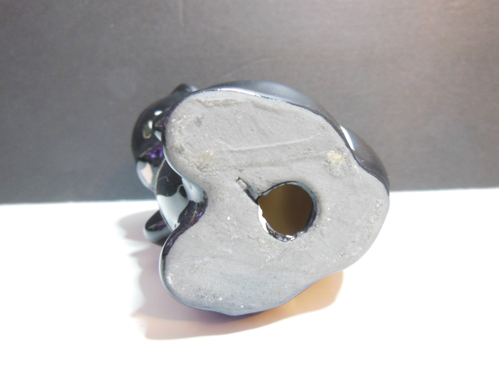 VINTAGE DE LEE ART POTTERY CALIFORNIA "STINKIE" SKUNK FIGURINE 4" thumbnail 5