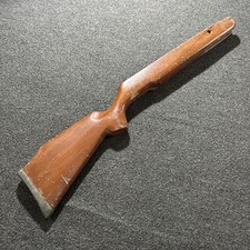 Vintage Wood Rifle Stock Hardwood Gun Stock Replacement Sporterized Rifle