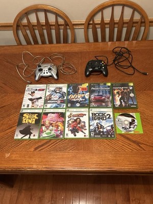 Xbox Lot: Original Xbox & Xbox 360 Games, 2 Controllers & Accessories