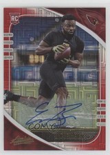2020 Panini Absolute Rookie Signatures Red Squares 10/100 Eno Benjamin Auto 1c47