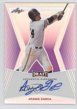 2014 Leaf Metal Draft Purple Prismatic 8/25 Aramis Garcia #BA-AG1 Auto 2o2