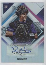 2020 Topps Fire Fire Auto Dom Nunez #FA-DN Auto 0z19