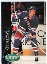 1992-93 Parkhurst #348 Kevin Lowe New York Rangers