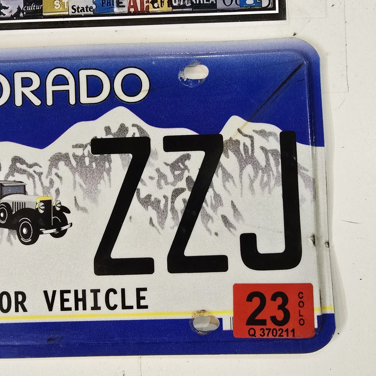 Colorado Collector Vehicle License Plate 🔥FREE📬🔥 CO Classic Car