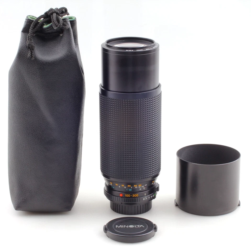 〖Casi COMO NUEVO〗 Lente Minolta MD Zoom Macro 100-300 mm f/5,6 con estuche... - Imagen 2 de 4