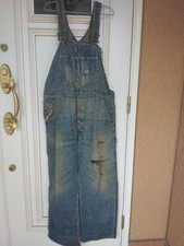 Lee 50s Vintage Denim Overalls Long L Button 91-SB