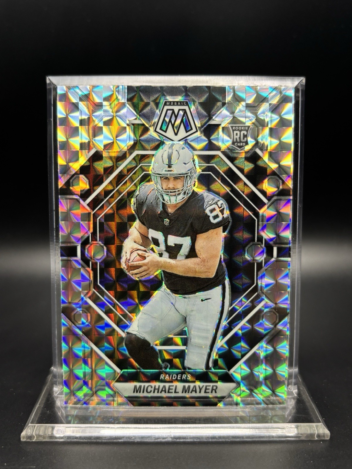 2023 Panini Mosaic - Michael Mayer Mosaic Prizm Rookie Card No. 349