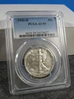 1943 D Walking Liberty half dollar PCGS AU 50 (76627)