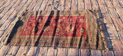 Perserteppich.Wolle Samit Barock Vintage Gebraucht