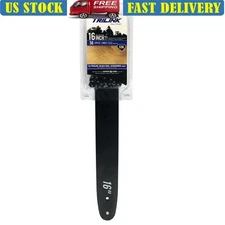 16" Chainsaw Bar Chain Combo Semi-Chisel Low Vibration 56 Links Oil System New