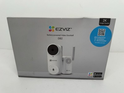 EZVIZ DB2 2K Akku Video Türklingel Kamera mit Glockenspiel Kabellos Neu